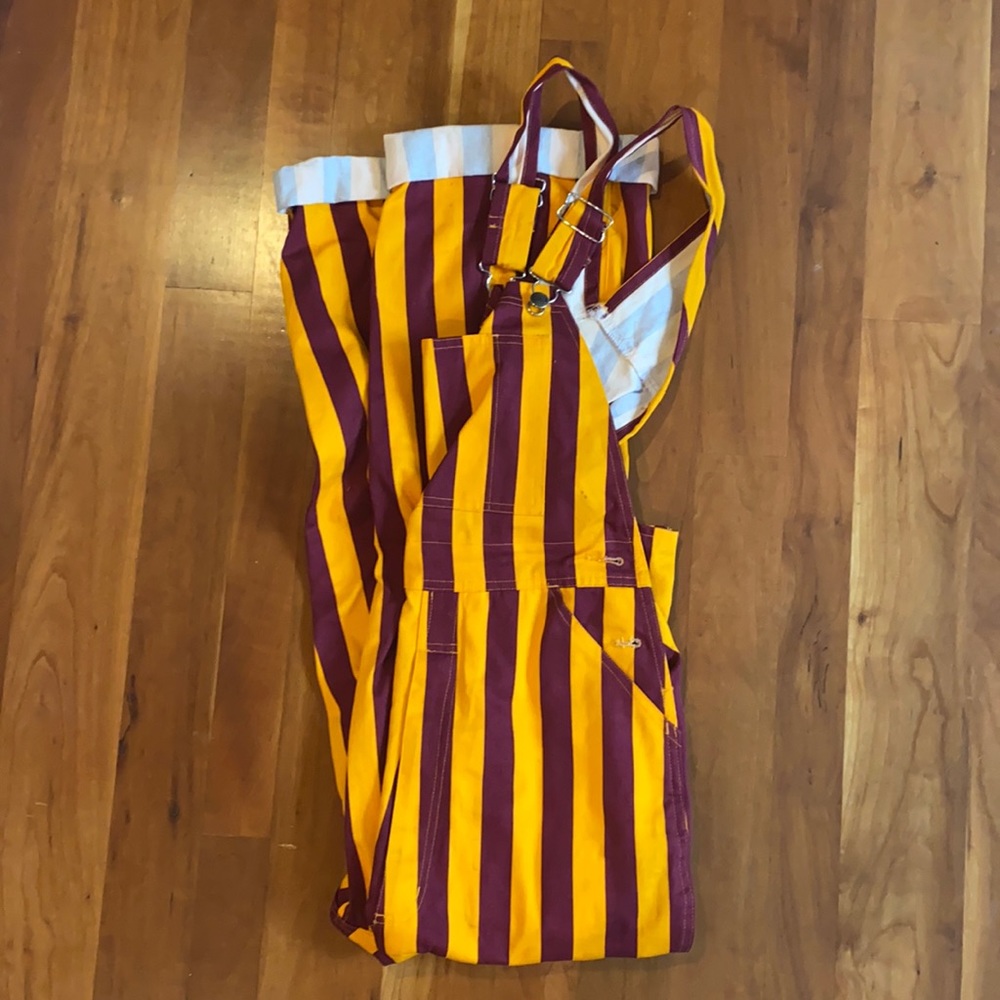 UMN Minnesota Gopheralls Maroon and Gold Overalls